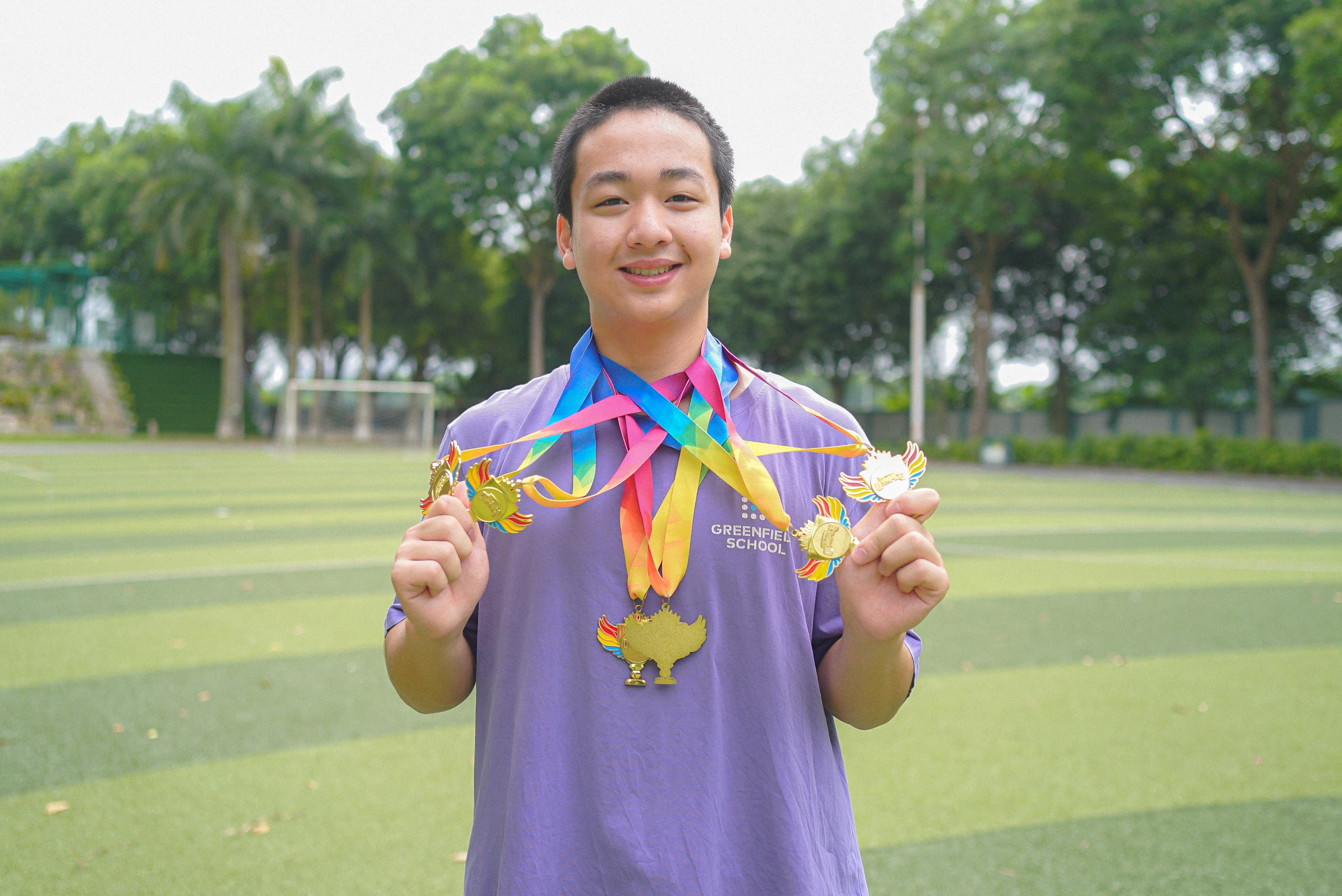 Hoàng Minh: 14 tuổi giành 7 Huy chương Vàng tại Đại hội thể thao và những điều chưa bật mí 