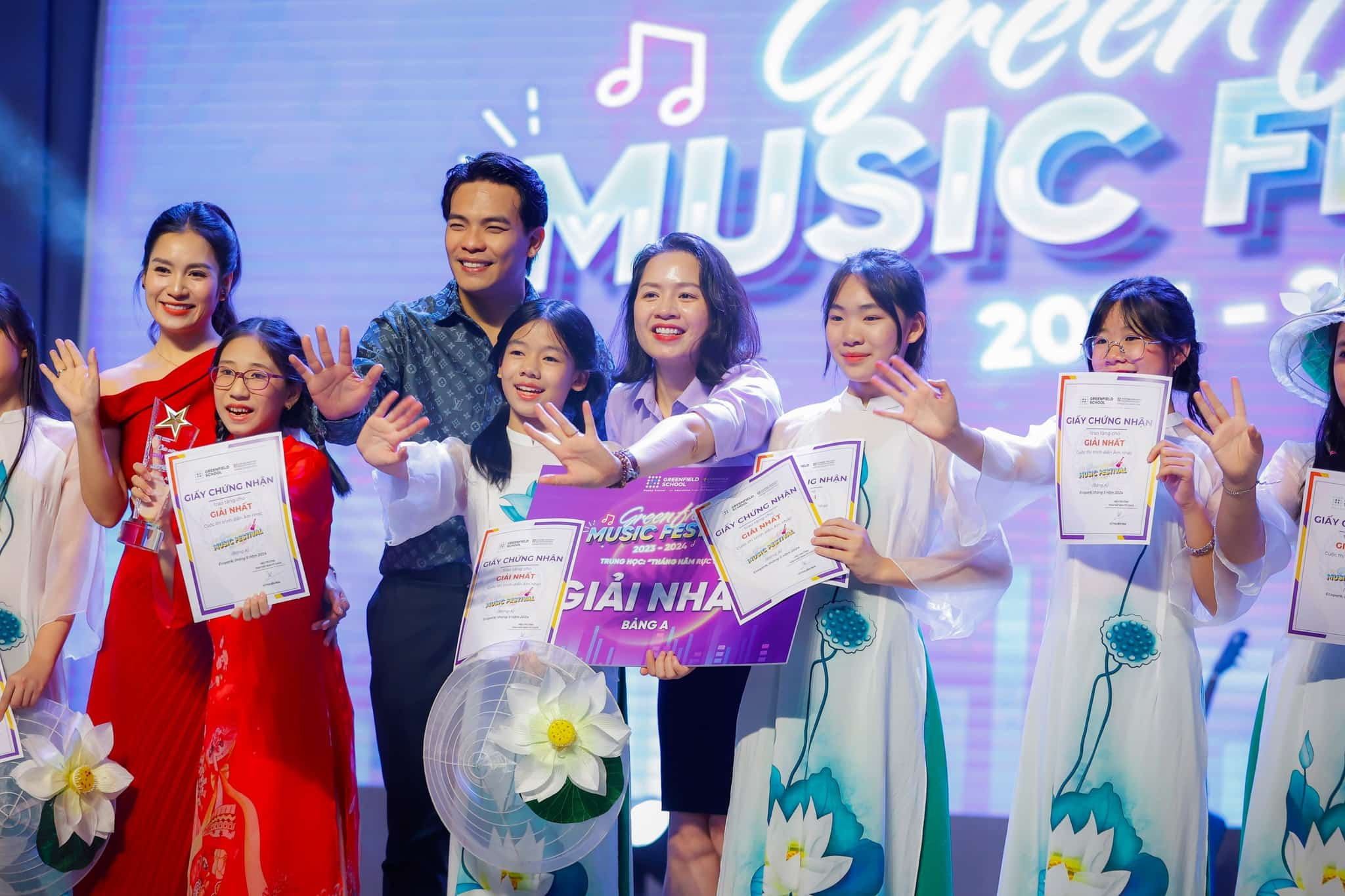 "Greenfield Music Festival" khối trung học: Những màn trình diễn đầy tài năng dưới ánh đèn sân khấu