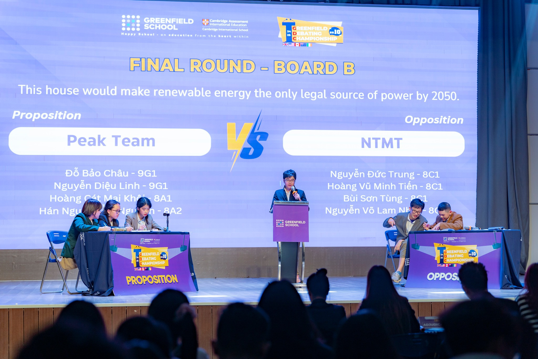 Chung kết Greenfield Debating Championship 2025: Gay cấn đến phút cuối cùng