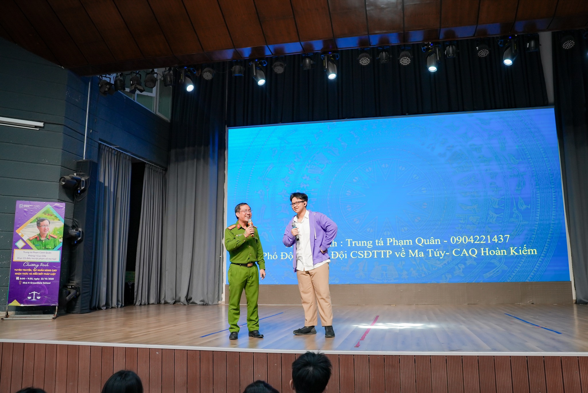 Học sinh Greenfield School tìm hiểu về kỹ năng nhận biết và phòng tránh tệ nạn xã hội