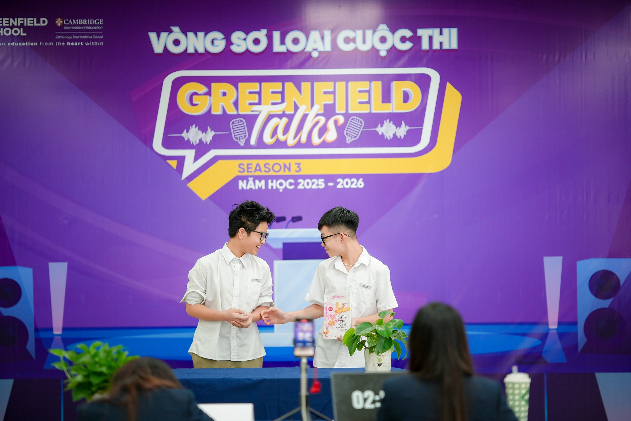 Học sinh Khối 6-7 chinh phục vòng loại Cuộc thi hùng biện Greenfield Talks
