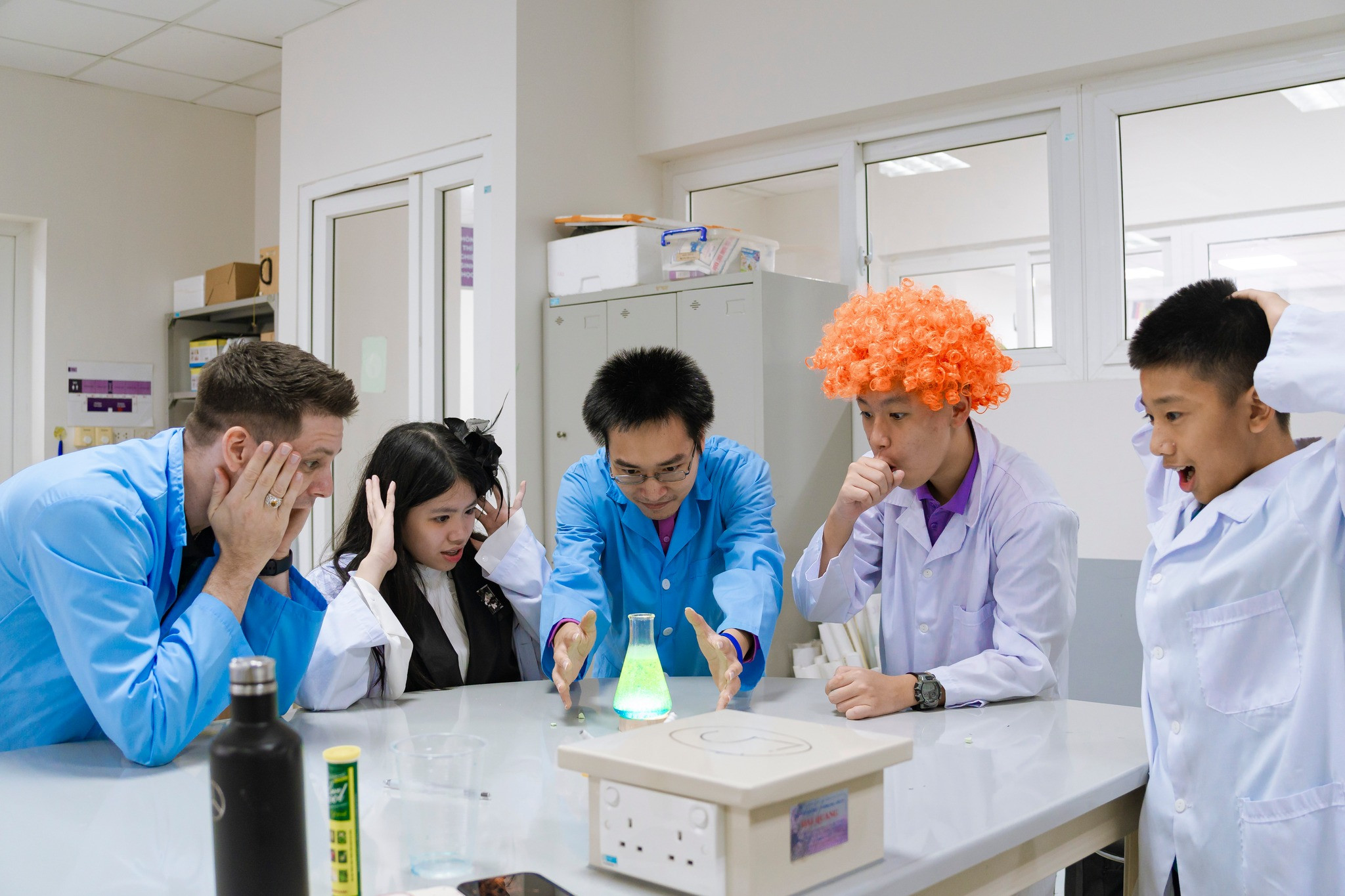 Sắc màu Halloween trong các tiết học Khối Cambridge