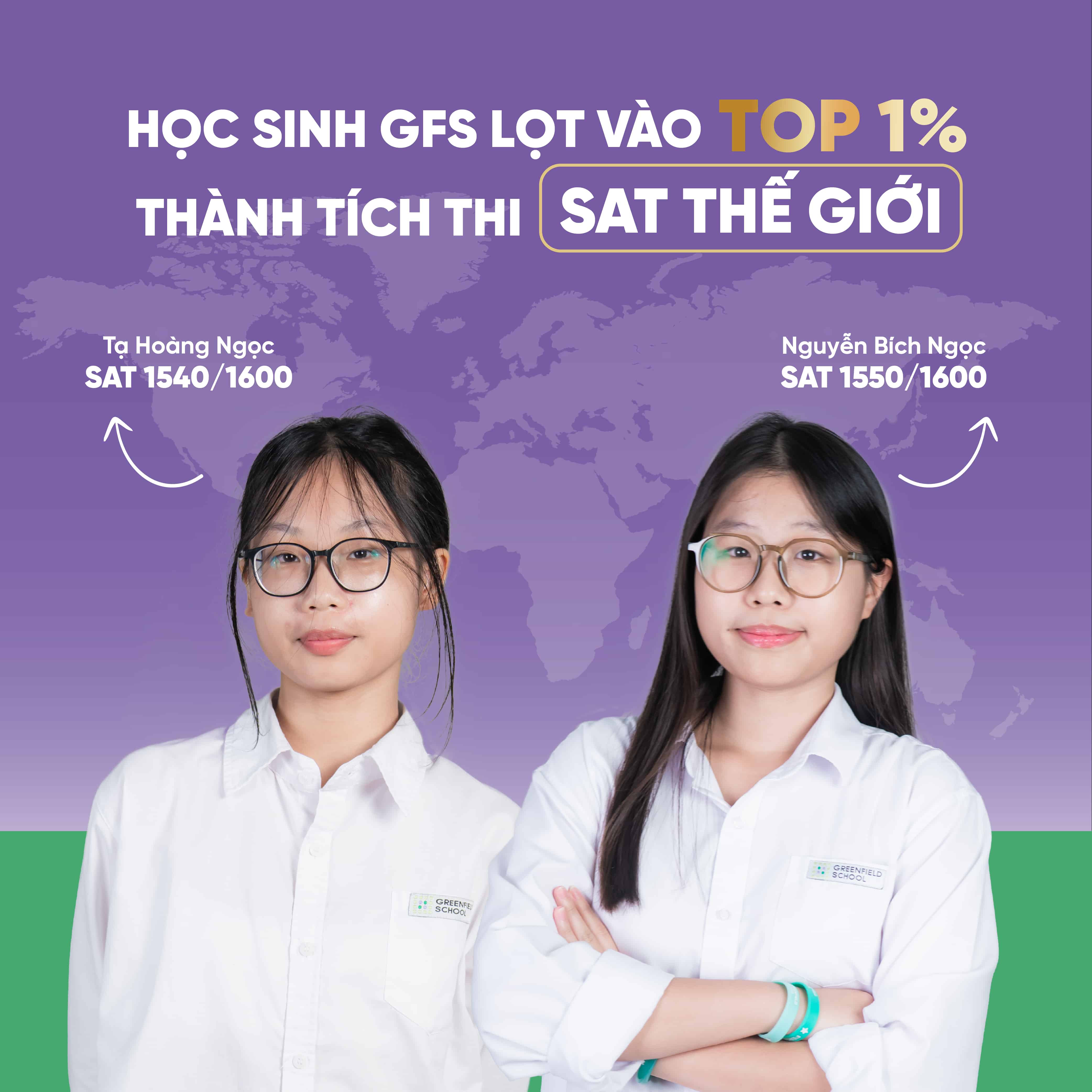 Lọt điểm Top 1% thế giới, học sinh Greenfield School Ecopark bật mí 5 bí kíp chinh phục Kỳ thi SAT