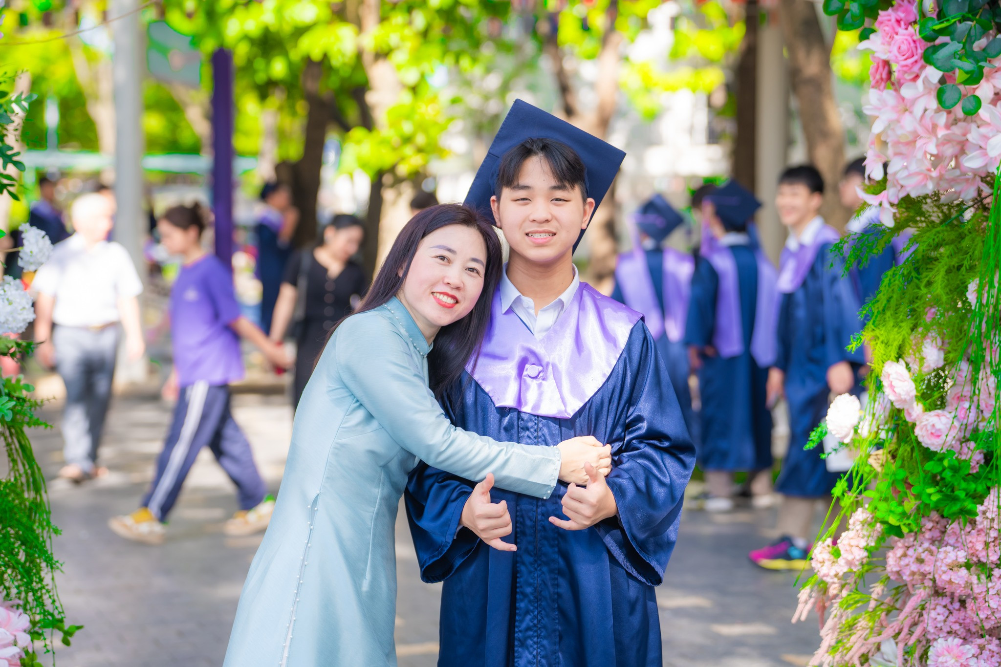 Đong đầy cảm xúc tại Lễ tri ân và trưởng thành Khối 9