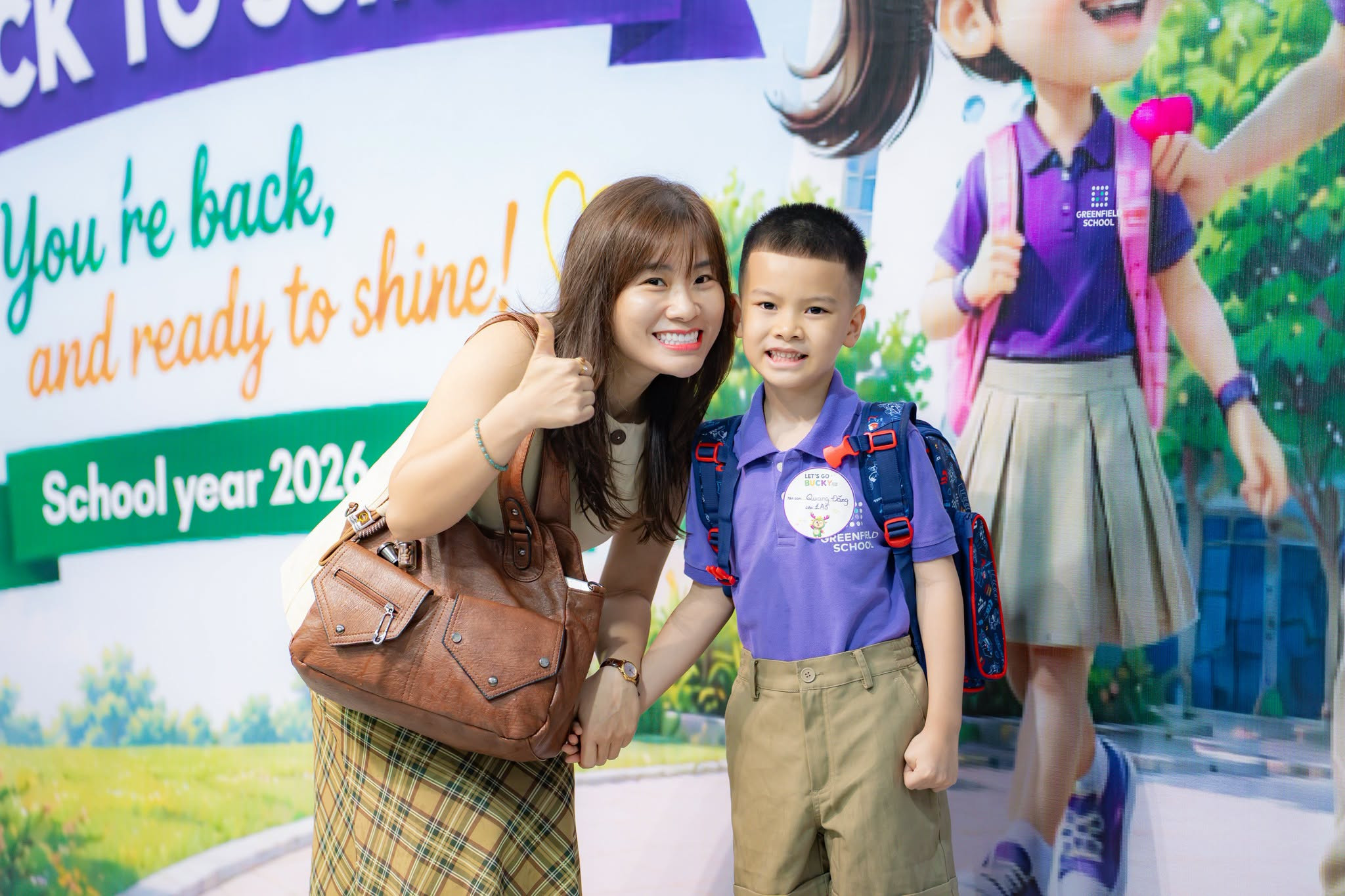 "Let's go Bucky": 2 ngày bứt phá, tân binh Khối 1 tự tin hội nhập Greenfield School