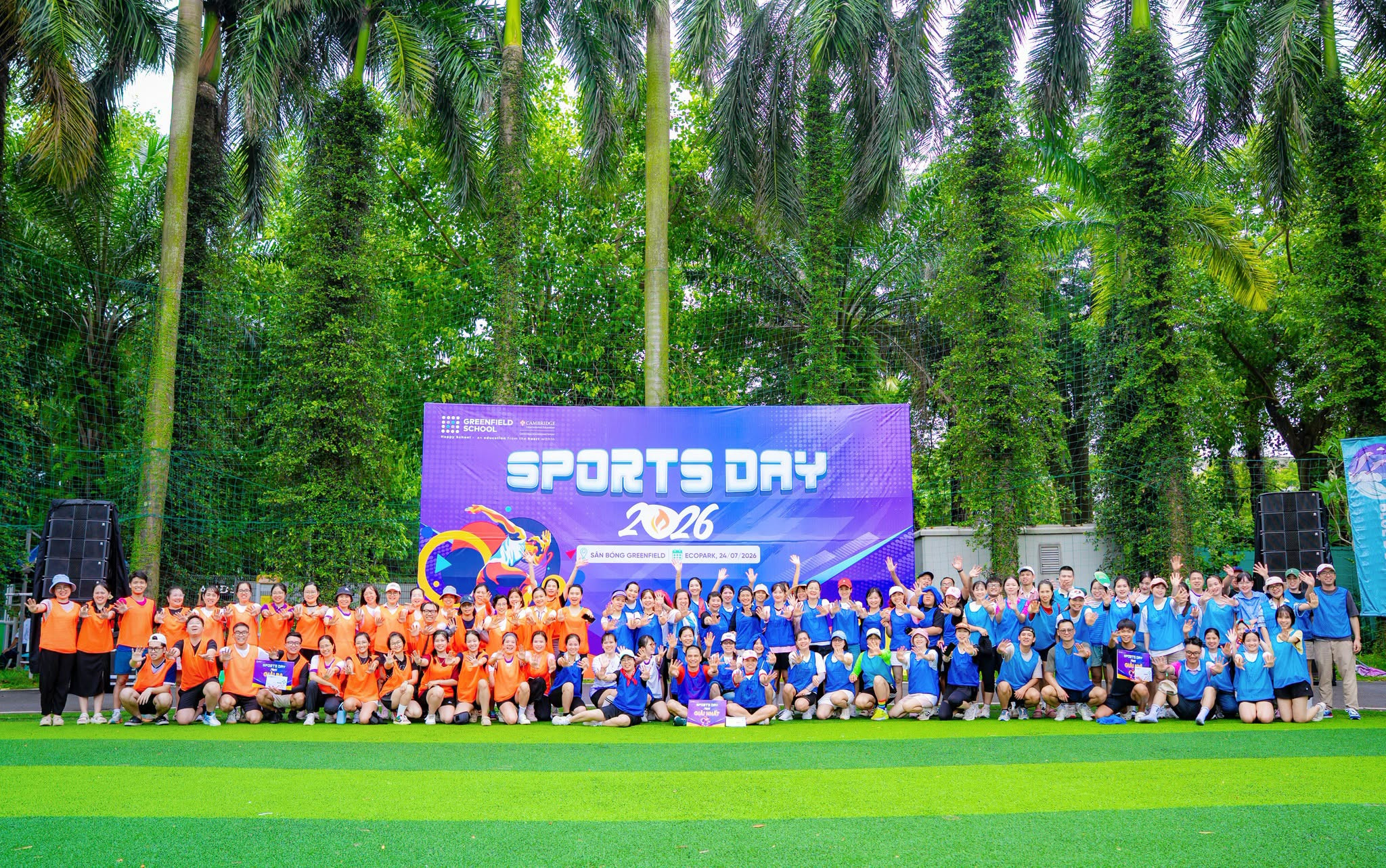 Sports Day 2026: Khởi đầu năm học mới với tinh thần One Goal - One Greenfield School