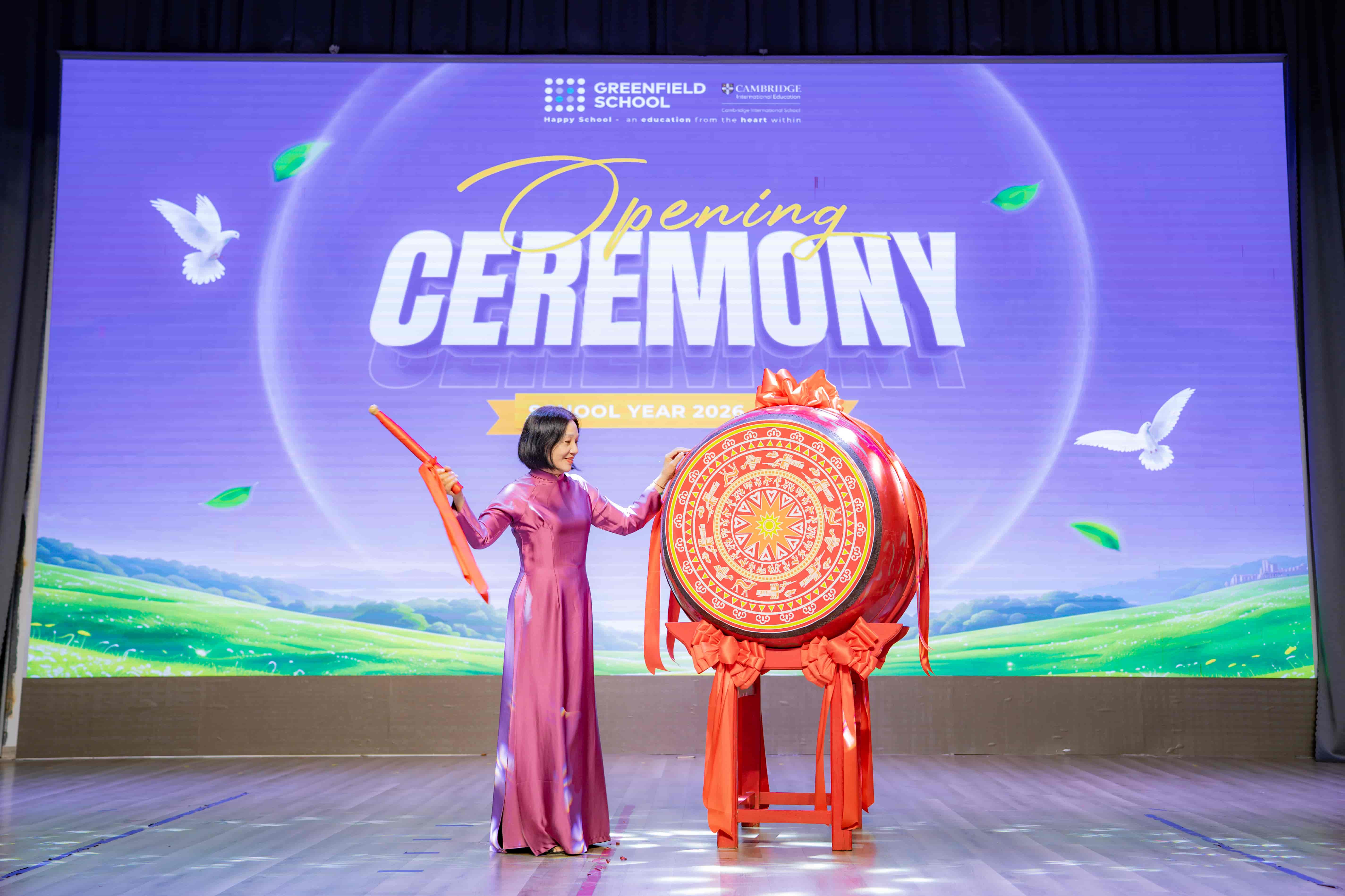 Lễ Khai giảng mang đậm tinh thần kết nối của Greenfield School Ecopark Campus