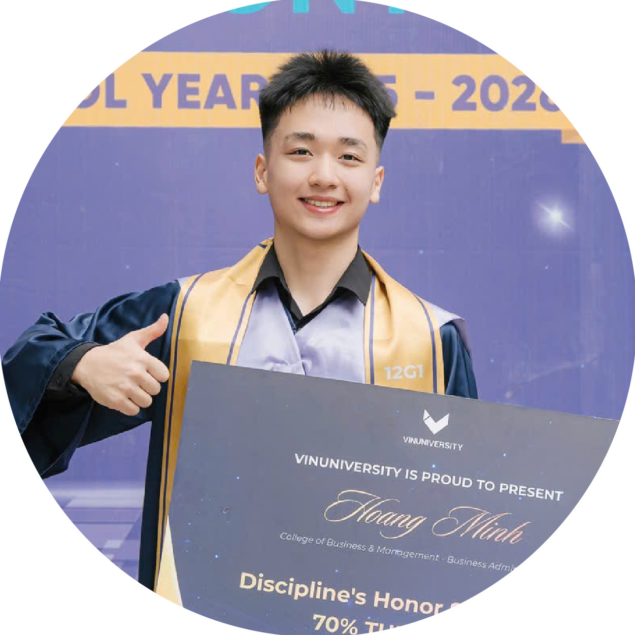 Giành học bổng 70% từ VinUni, Hoàng Minh ước mơ tái định nghĩa sự "sang trọng" của Khách sạn