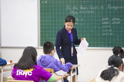 Greenfield School becomes the official test location of the “International Kangaroo Math Contest” (IKMC) 2023
