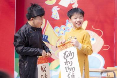Celebrating the Spring Festival at Tet Nhan Ai Fair 2025
