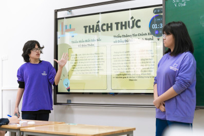 Together with Grade 10 students in defining their career profiles through the Holland Project