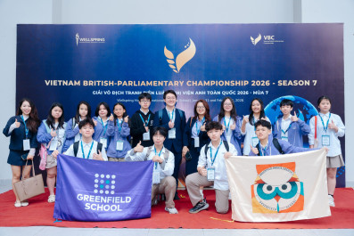 Greenfield School students assert dominance in debate arena with runner-up finish at the Vietnam British Parliamentary Championship