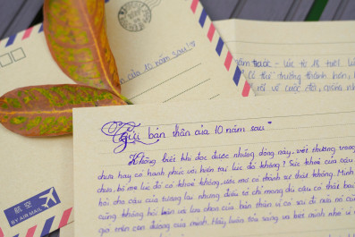 Greenfield school grade 12 students write letters to their future selves in 10 years