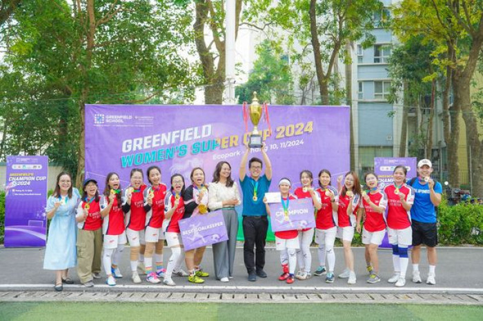 Khối Quốc tế lên ngôi Vô địch Greenfield Women's Super Cup 2024